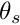 $ \theta_{s} $